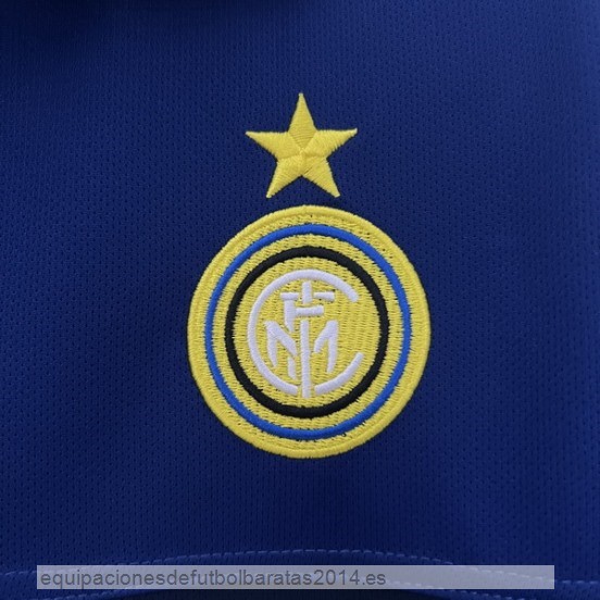 Nuevo 3ª Camiseta Inter Milan Retro 1998 1999 Azul Baratas